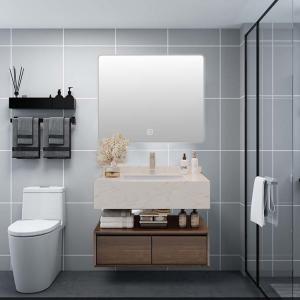China 80*25*50cm Wall Mount Bathroom Vanity Luxury Bathroom Vanity Set 60KG on sale