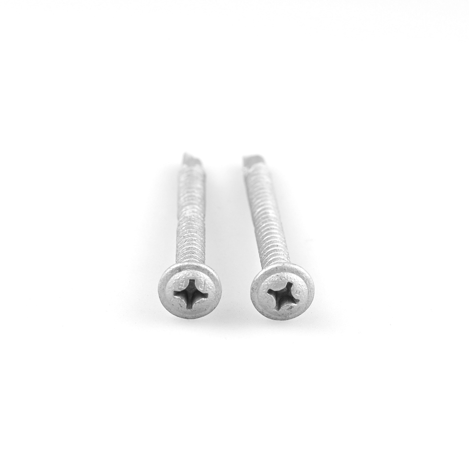 M5.5x60mm Stainless Steel Bi-Metal Self Drilling Screw Phillips Wafer Head Bimetal Screw