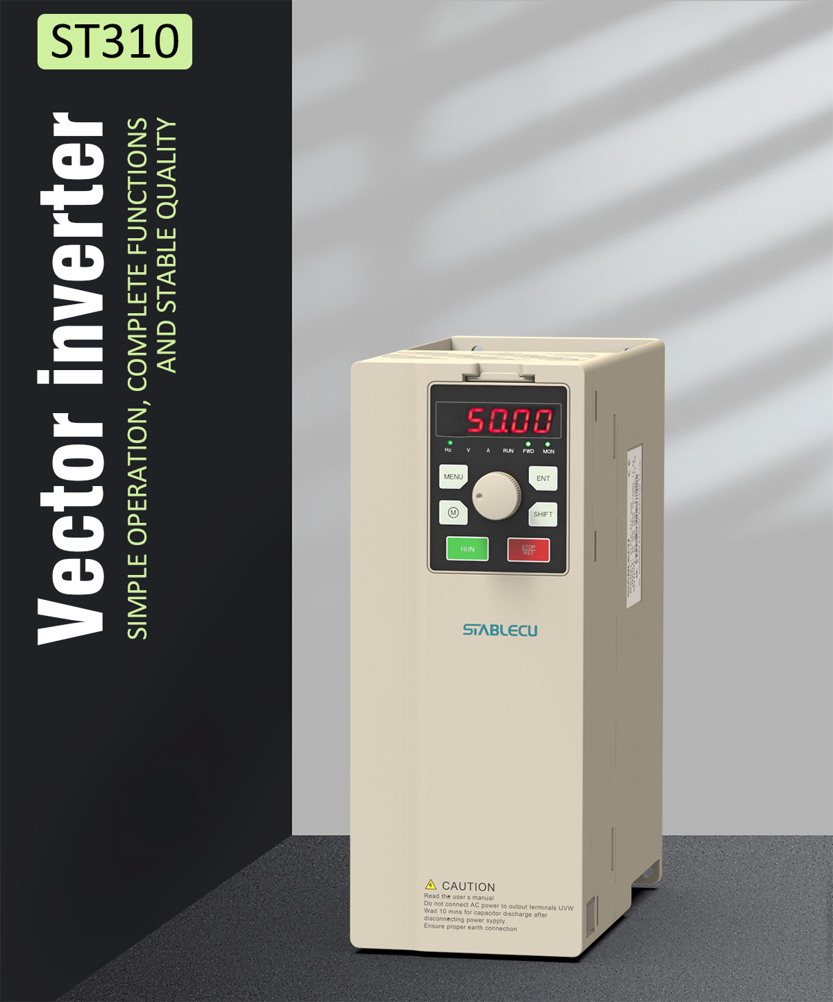 11KW Vector Frequency Inverter , Three Phase Variable Frequency Drive