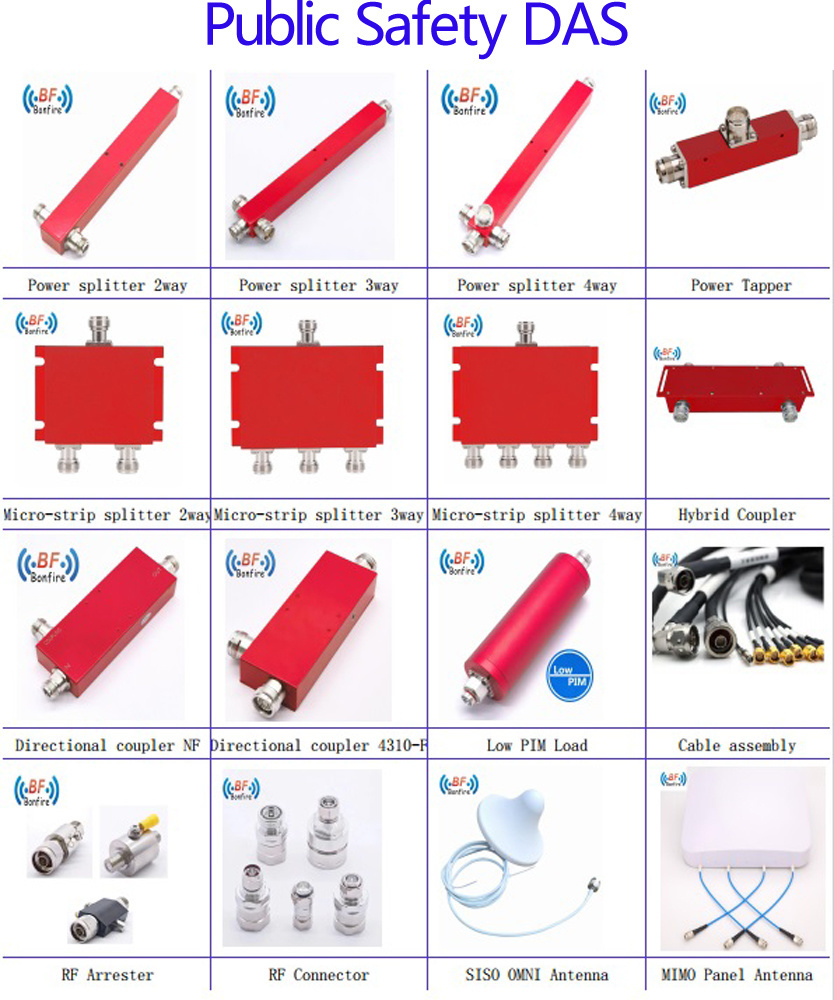 High Performance RF 2 Way Power Splitter 100W 350-3800MHz with SMA Female Connector Type 2 Way Power Splitter Widely Used for Base Station