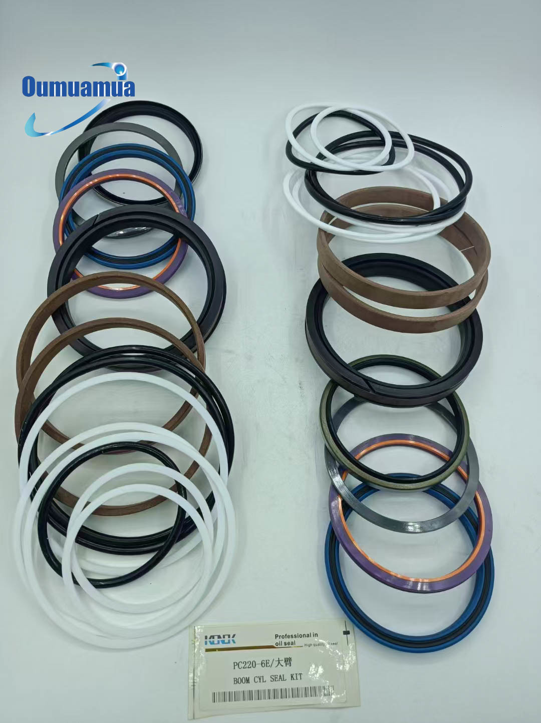 ODM Repair Boom Cylinder Seal Kit For Komatsu PC220-6E Excavator