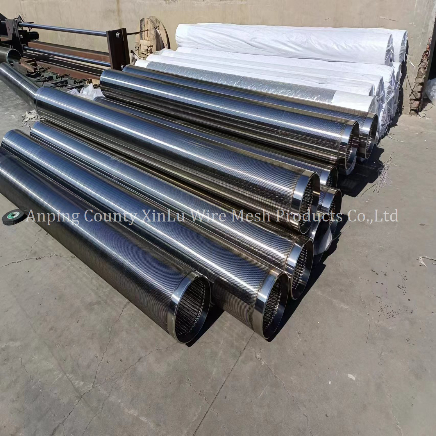 12-3/4" Deepwell Johnson wedge wire water pump screen tube with continuous slot for sand control
