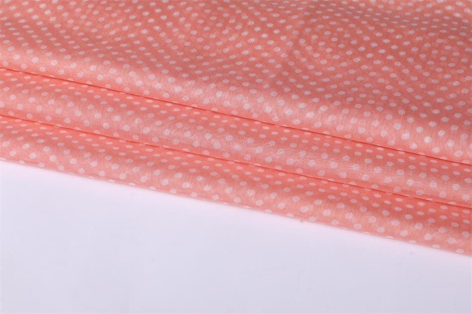 75gsm Polyester Chiffon Material Printed All Over Printed