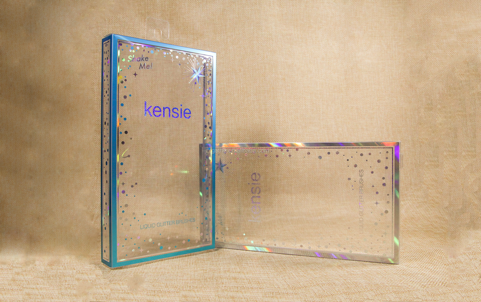PET Acetate Plastic Phone Mobile Case Packaging Box Custom Printed