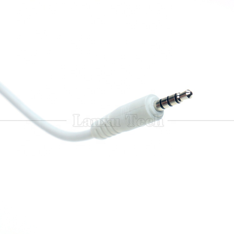 OEM Data Charging USB A Male to 4 Poles TRRS 3.5mm Aux Audio DC Jack Charger Cable for Speaker Headphone