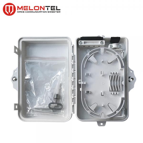 Quality Small Plastic Outdoor Fiber Termination Box Wall Mount Type 4 / 6 Core MT 1215 for sale