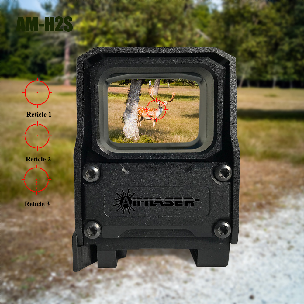 AM-H2S Holographic Weapon Sight Holographic Grating Laser Projection Imaging Night Vision Compatible