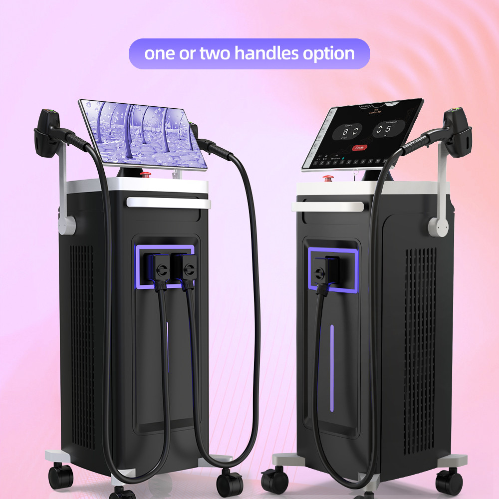 Superior Laser Hair Removal Machine with 808nm/755 808 1064 940 Wavelength and 1-10Hz Shot Frequency