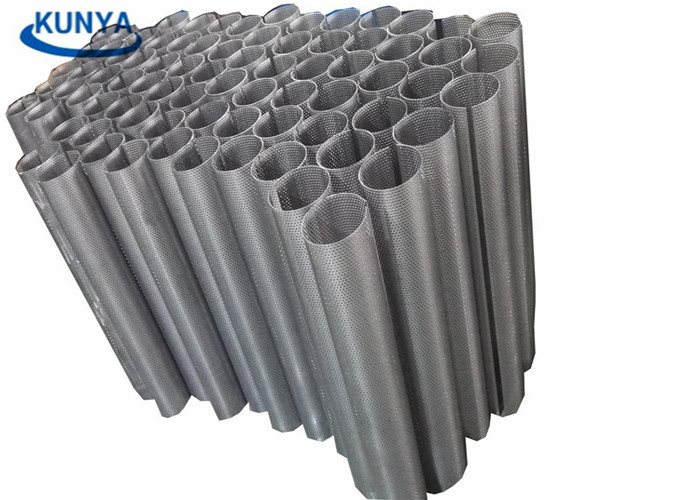 Portable Basket Sintered Filter Elements Perforated Sheet 300um Steel Candle
