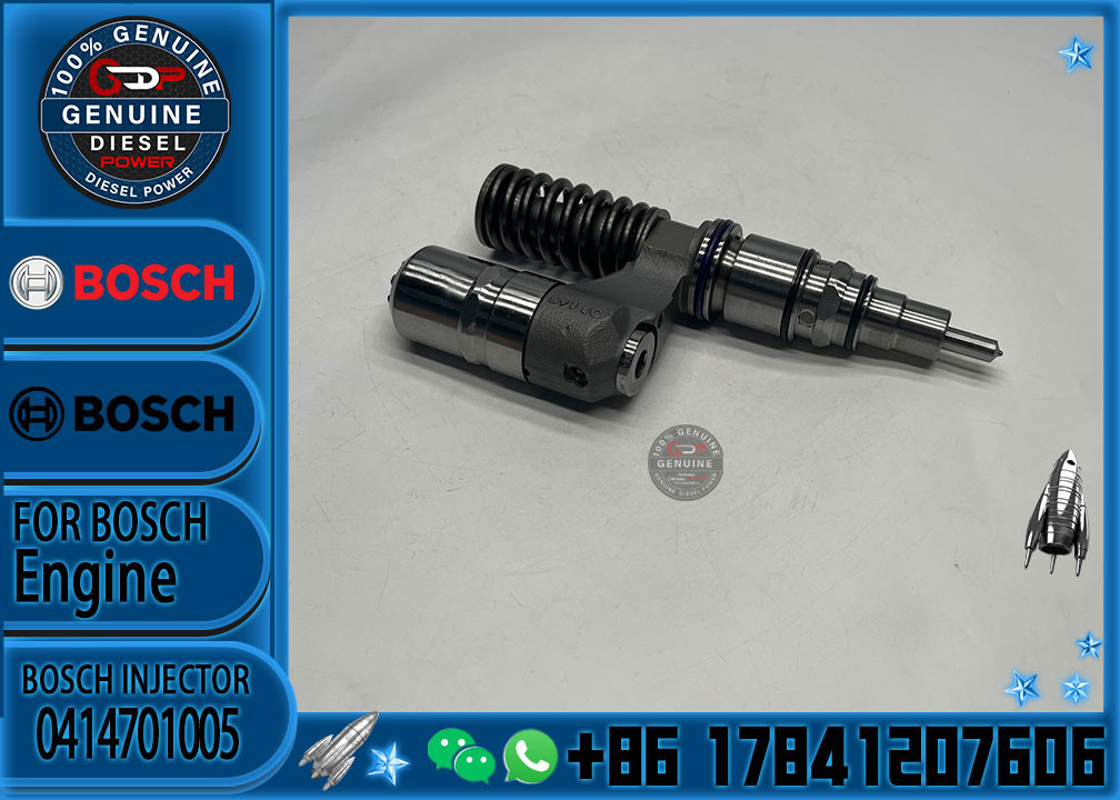 Common Rail Injector 0414701005 For SCANIA DSC12 Diesel Engine 4 Series 10.6/12 For Fuel Truck