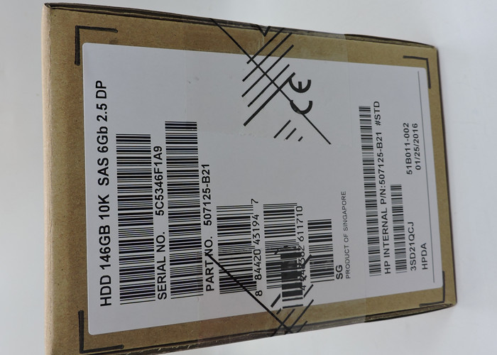 581284-B21 HP Hard Disk 581310-001 SAS 450GB 2.5 6GB 1 Year Warranty