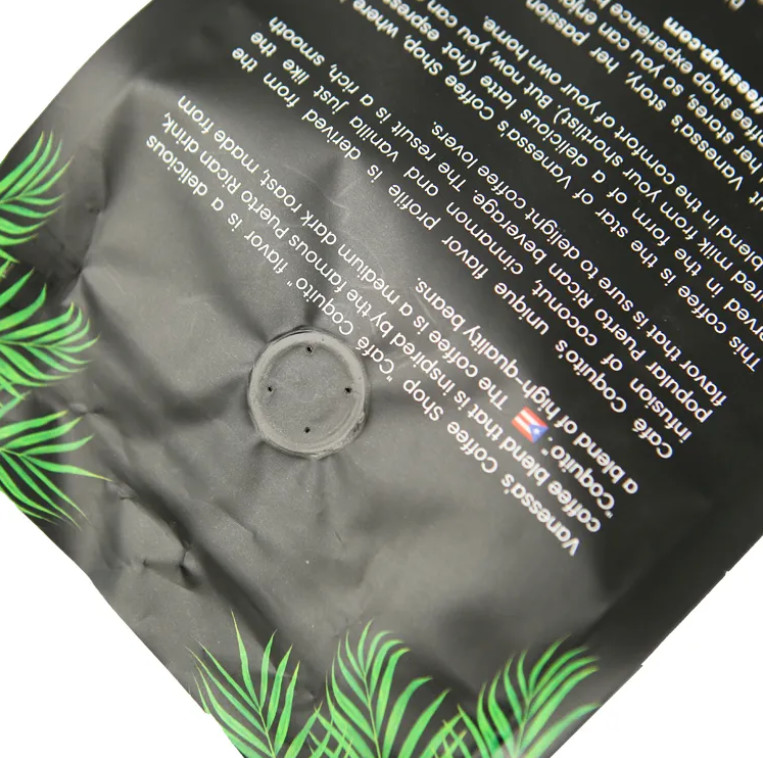 Custom Printing Laminated Heat Sealing Side Gusset Aluminum Foil Plastic Custom Coffee Packaging Pouch Bag