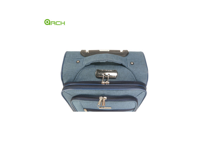 Expandable Luggage with Spinner Wheels and Two Pockets