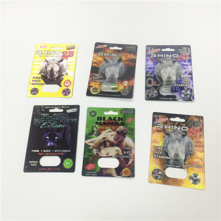 Premizer Zen Blister Card Packaging Display Blister Packaging for Male Enhancement Pills Pack