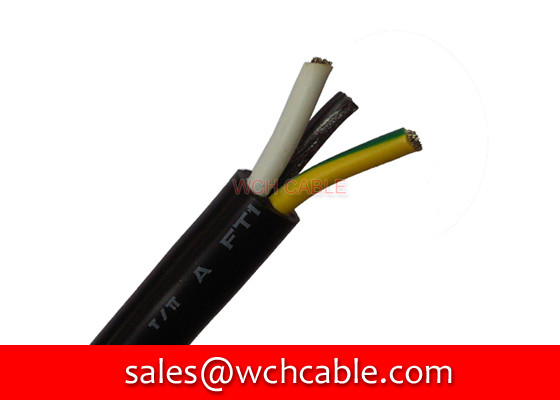 UL PVC Cable, AWM Style UL2854 14AWG 3C VW-1 80°C 30V, XLPE / PVC