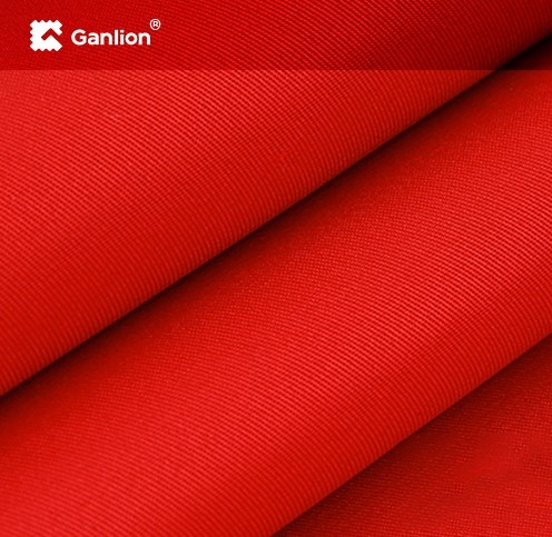100% Cotton High Colour Fastness Rental Workwear Fabric Twill 3/1 Anti Chlorine