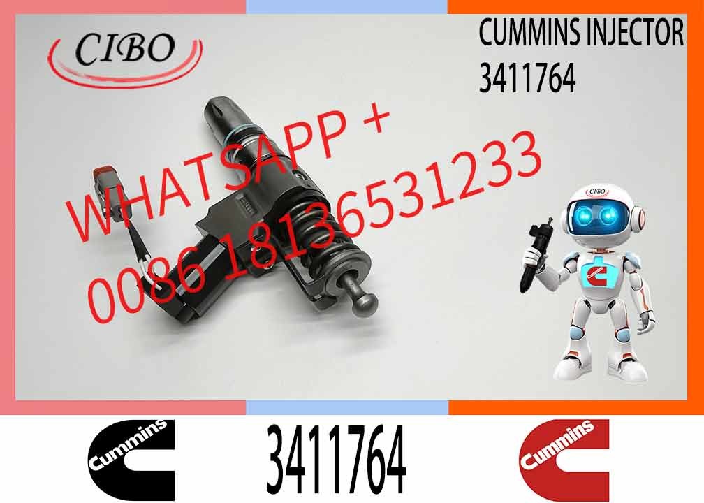 Neutral Fuel Injector Assembly 3411767 Common Rail Injector 3411764 For Cummins Engine N14