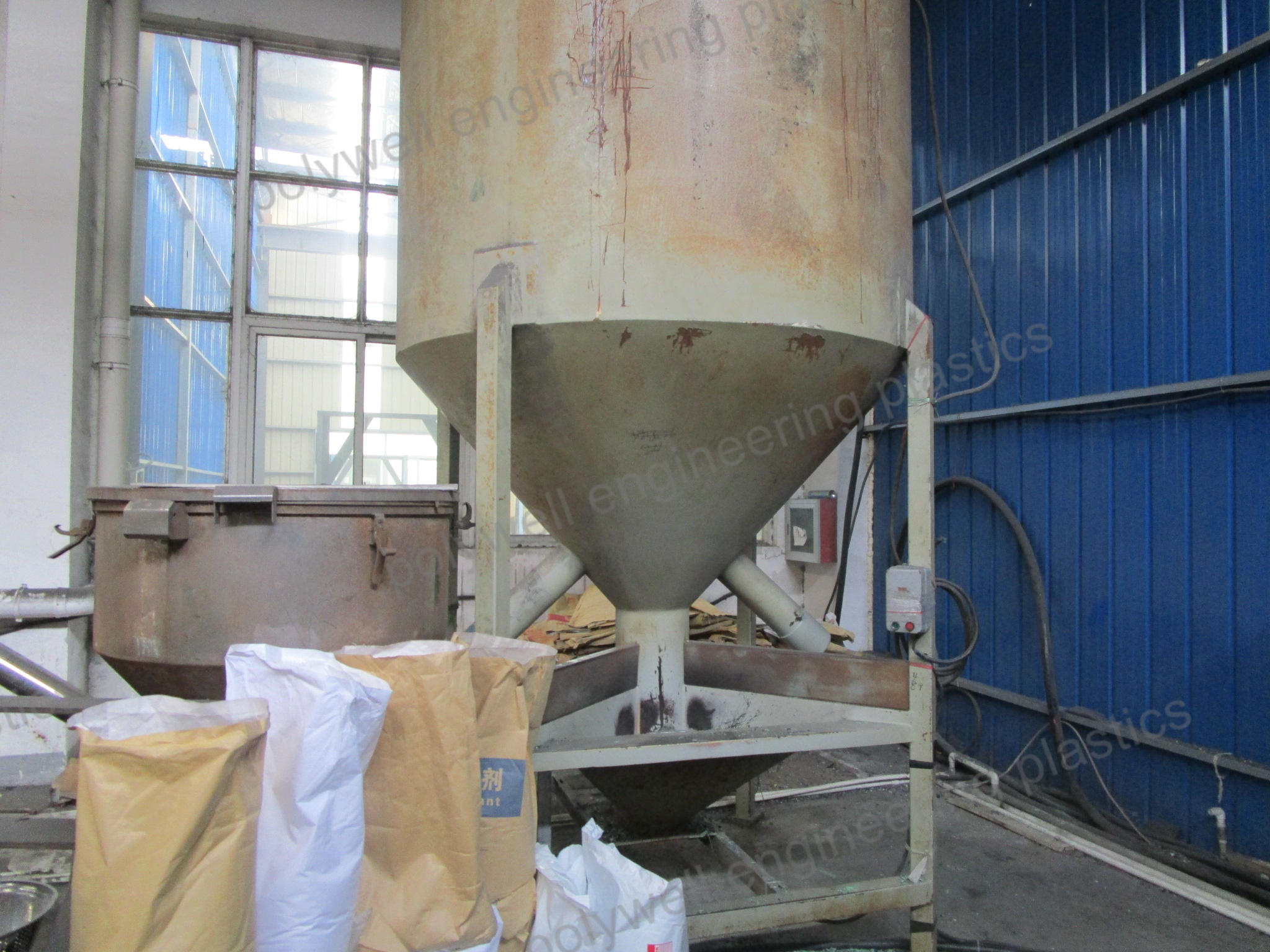 Nylon 6/6.6 Plastic Granulator Machine , Automatic Plastic Recycling Granulator