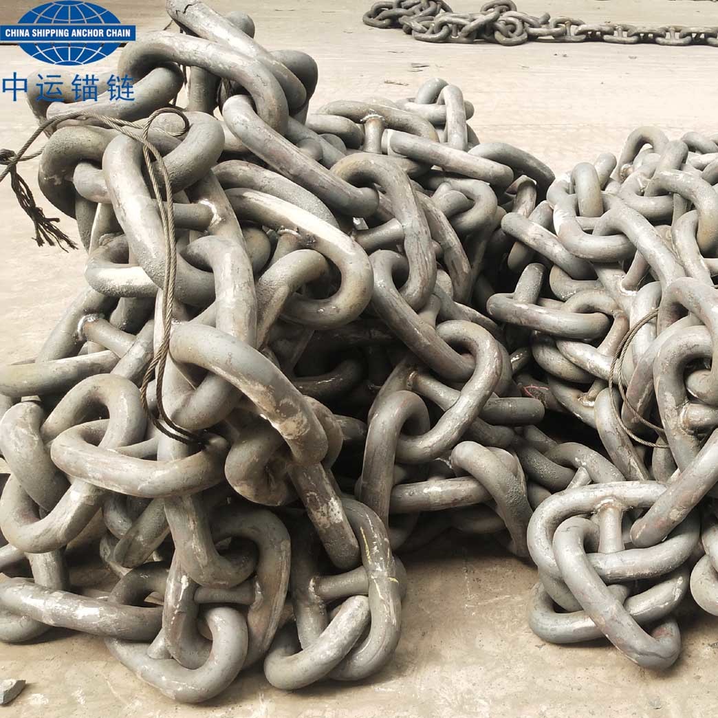 In Stock 78MM Grade U3 StudLink Anchor Chain In With LR Cert.