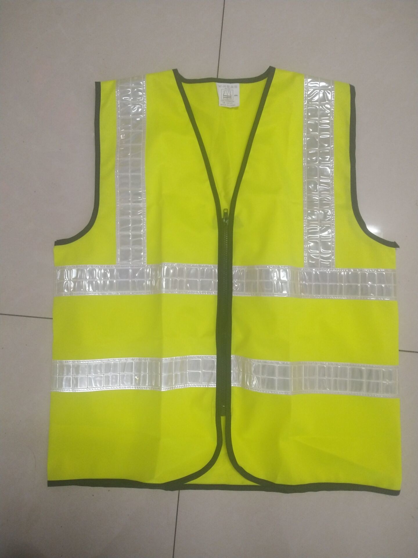 PVC Tape Safety Vest Net 50/60 Grams Breathable Mesh Safety Vest