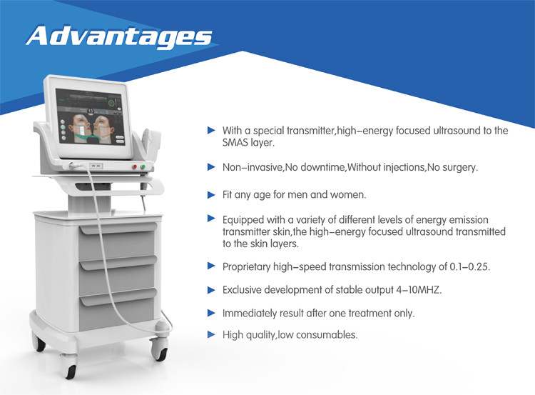 Factory price beauty device hifu portable for skin tightening
