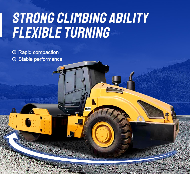 Fully Hydraulic System Double Single Drum Vibration Road Roller Ride for Road Compaction