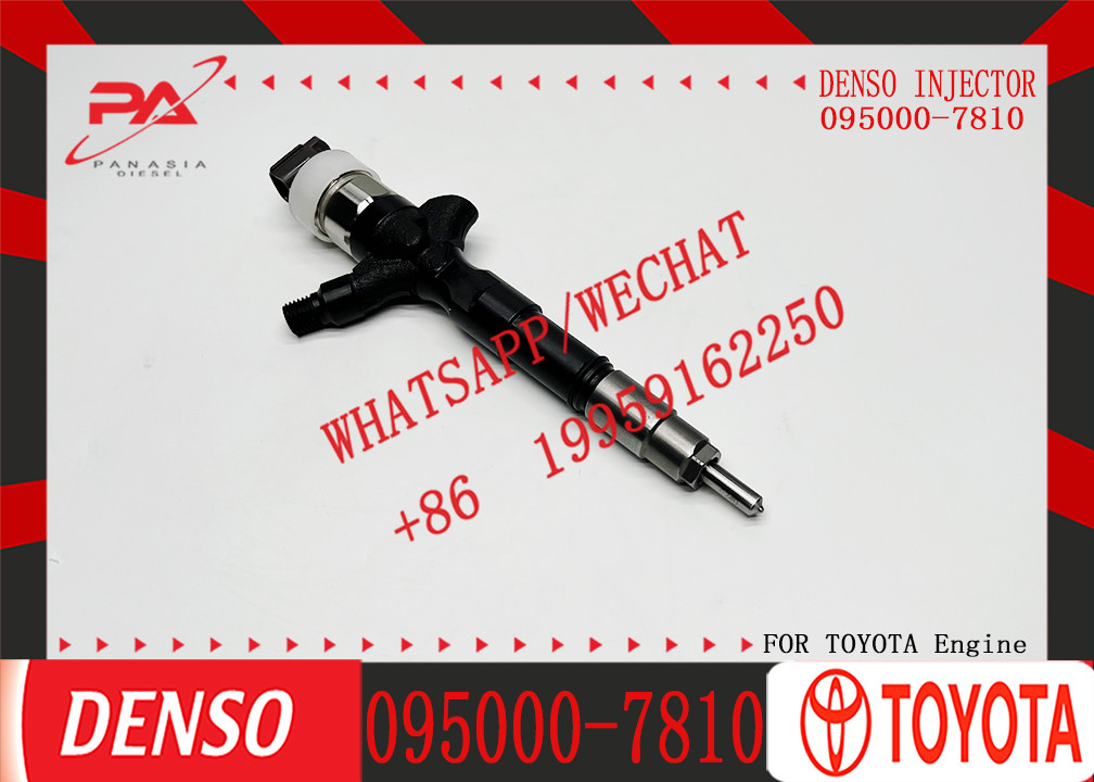 New Common Rail Injector 095000-7810 095000-7820 9709500-782 for 1KD 2KD Diesel Nozzle High Quality