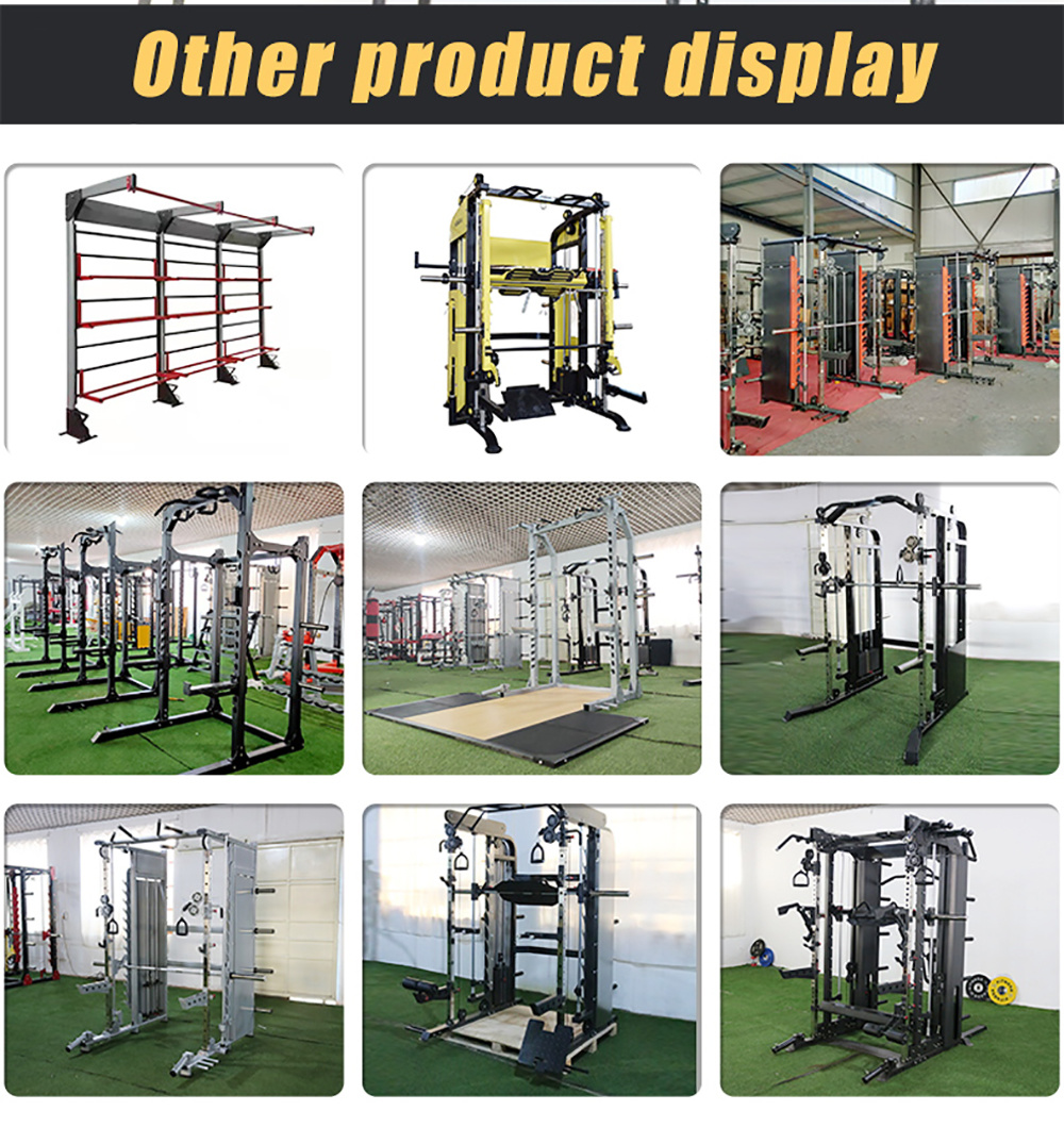 Popular Fitness Equipment Multifunctional Smith Machine Squat Pull-Down Rack