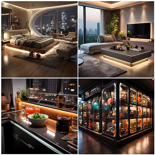 Adjustable 5V LED Bar Lights 3000K-6500K for Home Lighting Remote Control Switch Mode
