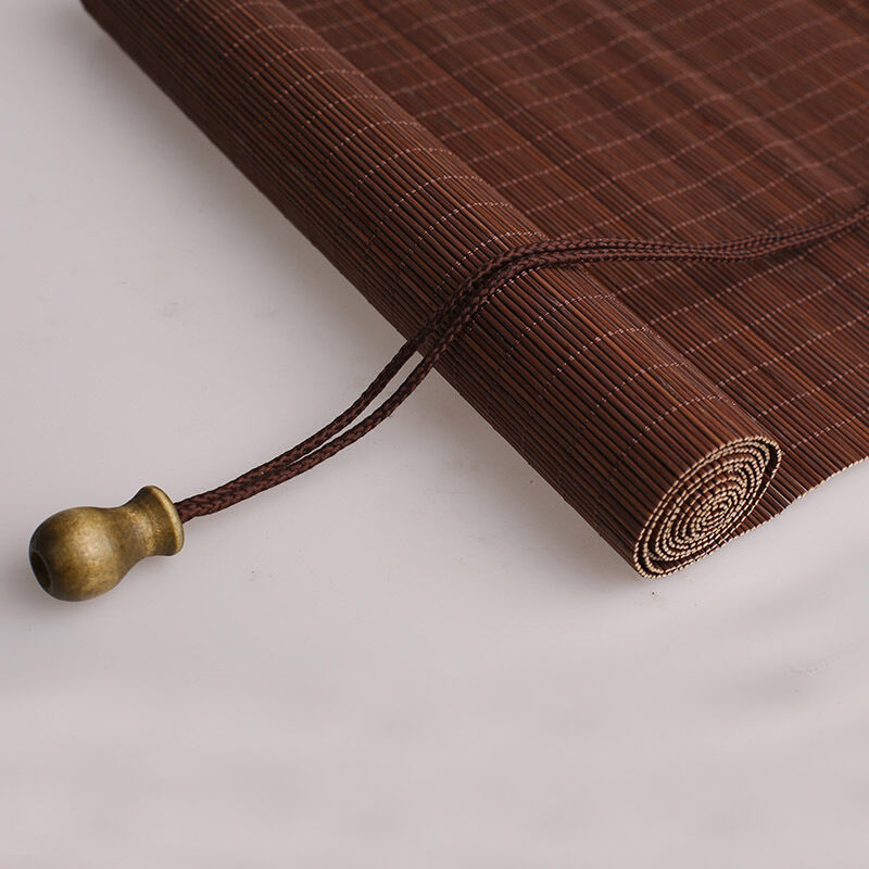 Amboo Roman Shades Roll Up Bamboo Blinds For Indoor Windows Light Filtering UV Protection Natural Bamboo Shades