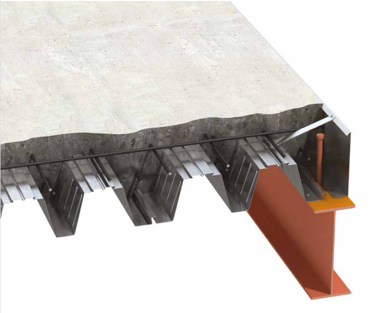 Metal decking application