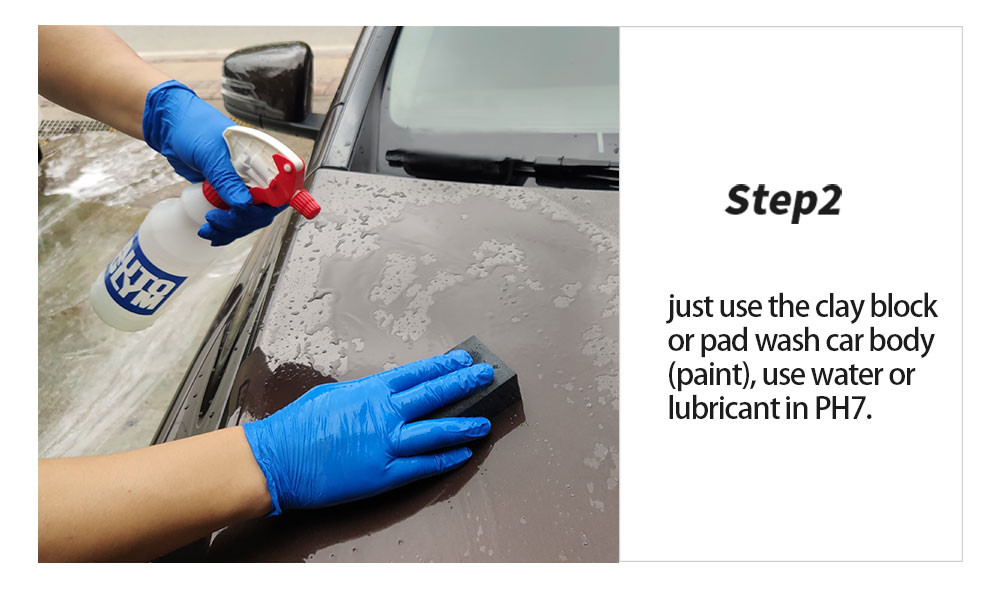 Effective Cleaning Black Car Clay Block For Car Cleaning And Painting Use