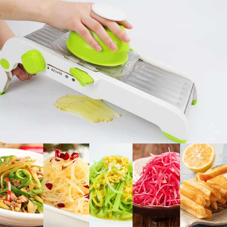 Restaurants 4pcs Potato Mandoline Slicer Cutter Chopper And Grater