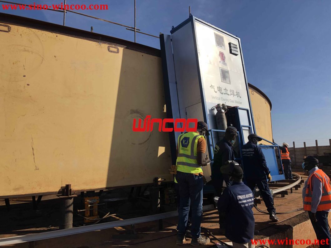 Automatic Tank Welding Machine (EGW) /Tank Seam Welder for Tank Construction Machinery