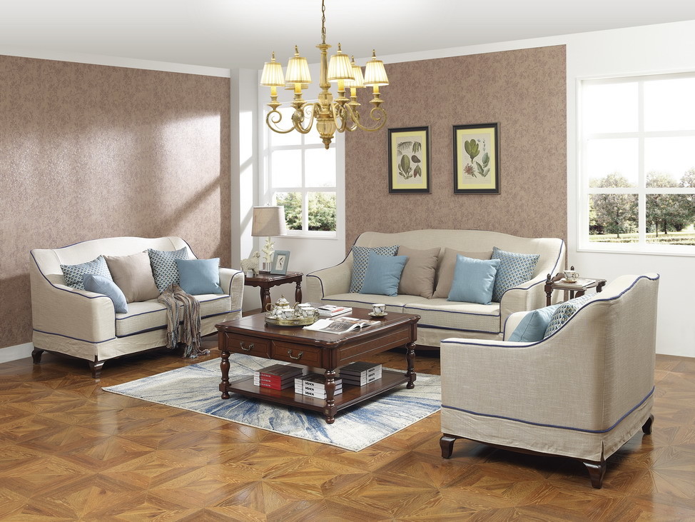 Rubber Wood Home Living room Leisure Amercian Furniture TV wall unit By Floor stand and Combine Cabinet with Hanger rack