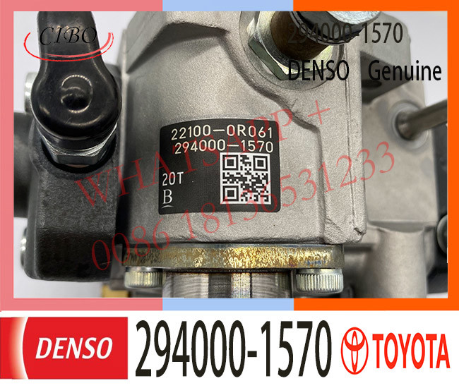 294000-1570 DENSO Diesel Engine Fuel HP3 pump 294000-1570 294000-1571 22100-0R061 for 2AD-FHV ENGINE