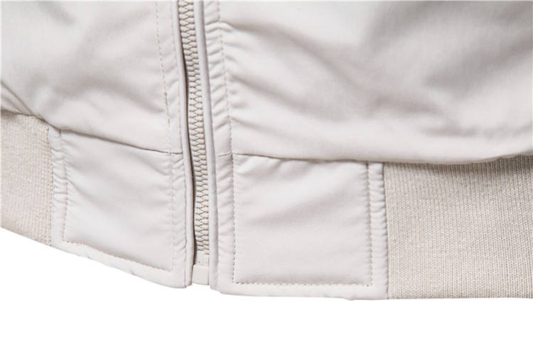 Warm Custom Down Jacket Men Solid Color Spring Autumn Handsome Casual Jacket