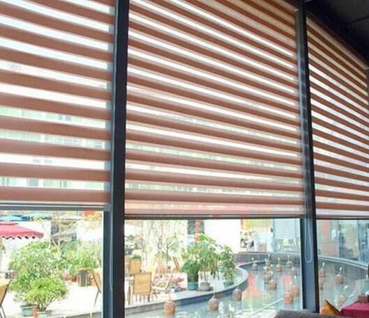 Hot Sale High quality double layer Blind Roller Zebra Blind Elegant & Simple Custom 280cm