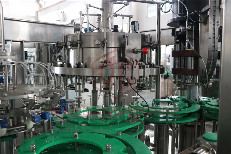 Industrial Glass Bottle Filling Capping Machine