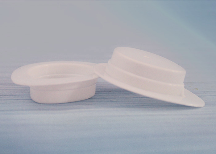 PP Solid Small Plastic Containers Water Drop Type For Neck Essence Mask 3g Volumn