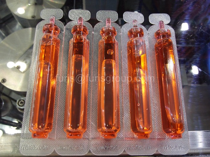 PVC Ampoule Tube Automatic Filling And Sealing Machine With Touch Screen Control