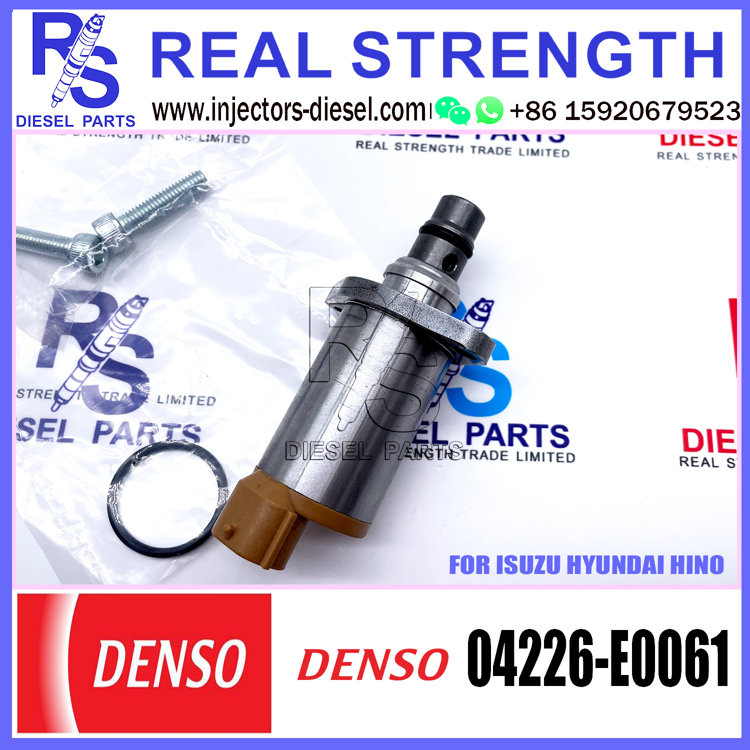 DENSO Suction Control Valve 04226-E0061 Applicable to ISUZU HYUNDAI HINO
