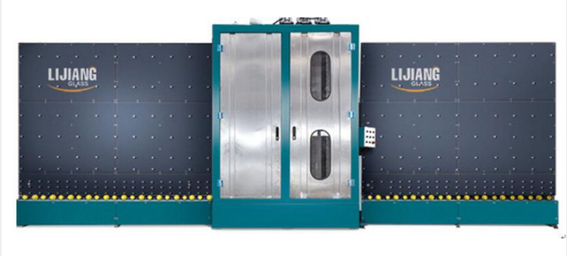 Feeding Section Cleaning Width 2500mm Flat Glass Washing Machine