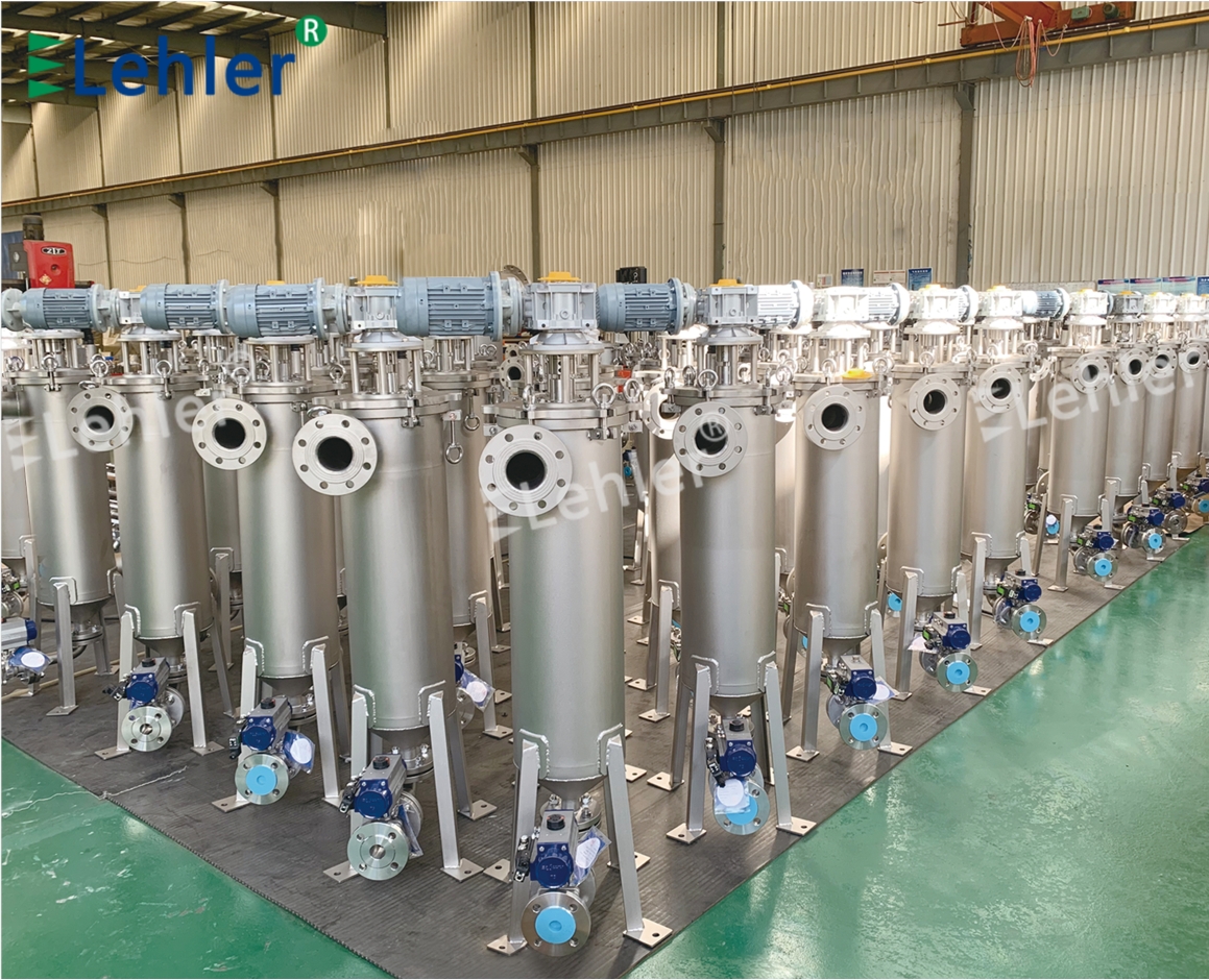Metal Brush Automatic Self Cleaning Filters With EX Proof Power Box