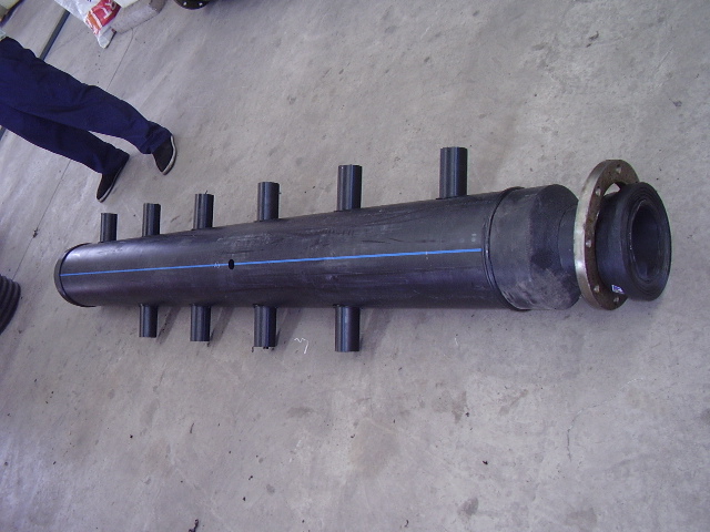 1200mm Workshop Saddle Fusion Machine Making Reducing Plastic Tee