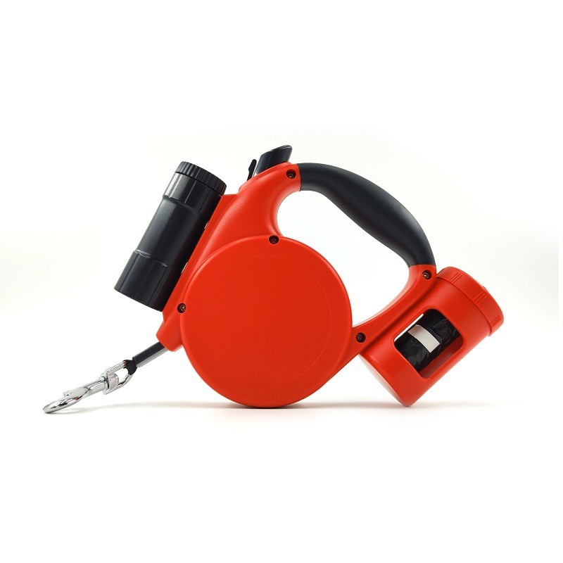 Retractable Pet Leash with LED Flashlight | Night Safety Design | For Dogs and Cats Under 20KG