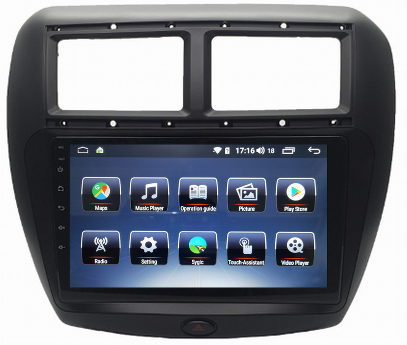 Ouchuangbo car audio radio gps for FAW V5 support BT MP3 mirror link android 8.1 OS 4+64