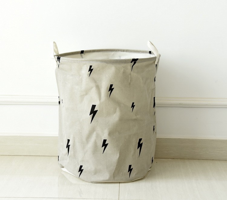 Promotional Round Foldable Laundry Basket Collapsible 1-3L