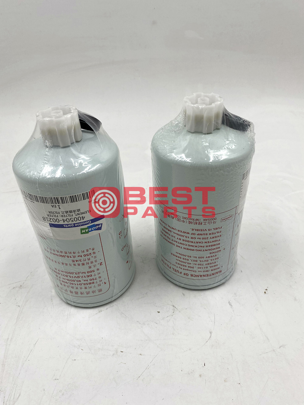 Diesel Engine Parts Fuel Water Separator Filter 400504-00218 For Doosan