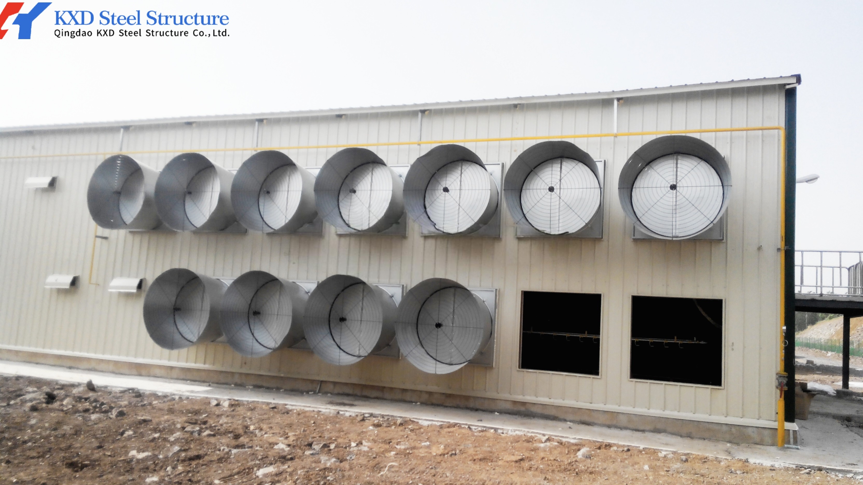 Modern Poultry Farm Chicken Farm Steel Structure Building Light Steel Structure Poultry House